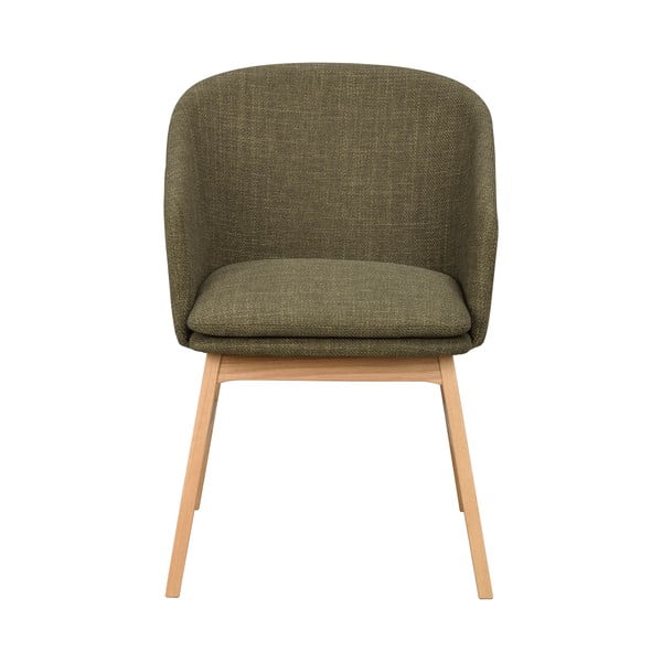 Set de scaune de sufragerie verde 2 buc. tapițat Windham – Rowico-image-2