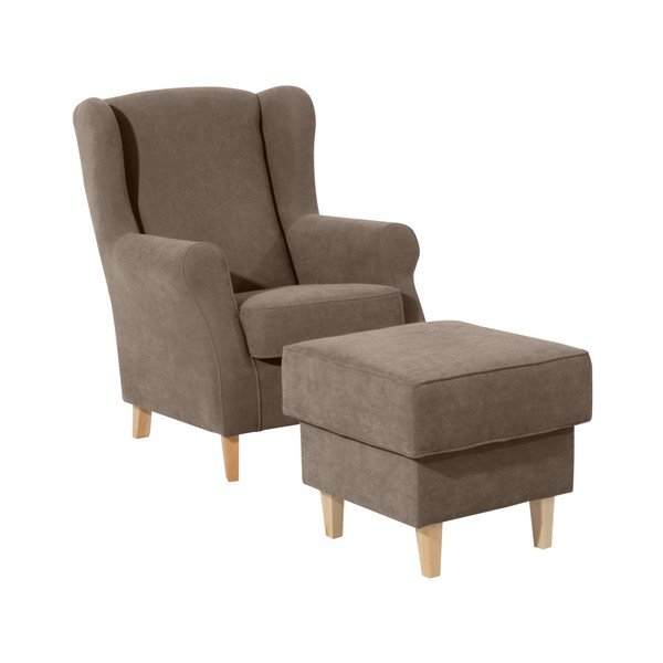 Taburet Max Winzer Lorris, maro deschis-image-1