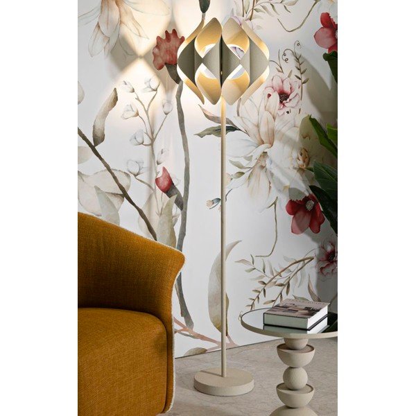 Lampadar bej cu abajur din metal (înălțime 155 cm) Space – Mauro Ferretti-image-1