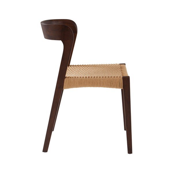Scaun de dining în culoare naturală din lemn de stejar Vikdalen – Jotex-image-4