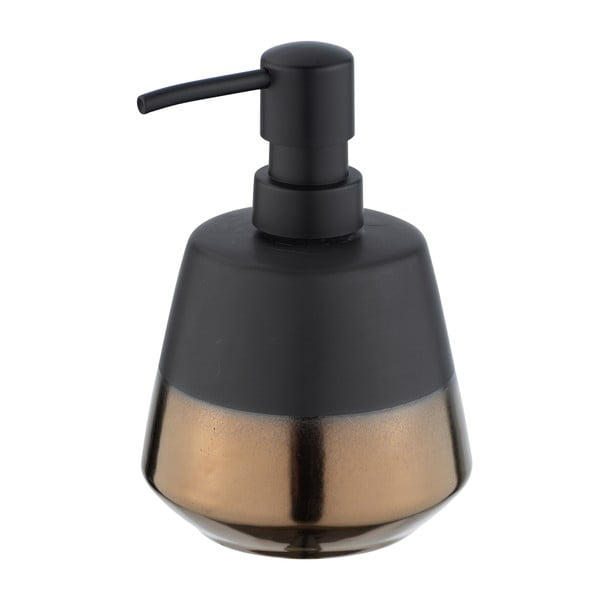 Dozator din ceramică pentru săpun Wenko Brandol, negru-image-2