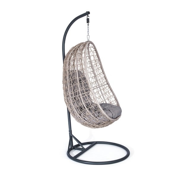 Fotoliu suspendat din ratan artificial Bonami Essentials Azuro-image-2