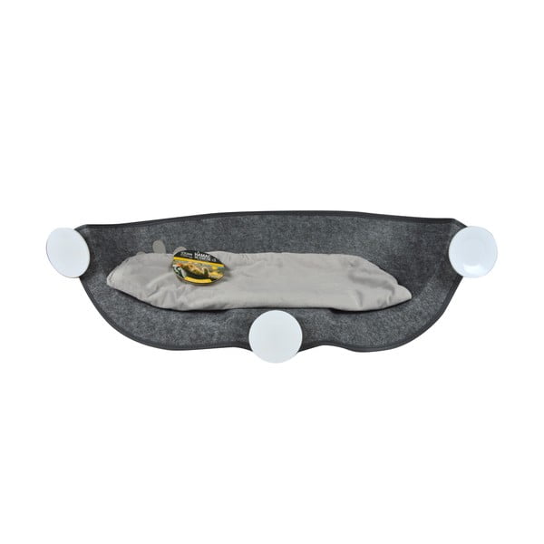 Pat pentru animale de companie gri pentru pisici 52x67 cm – Love Story-image-2