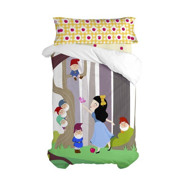 Cearceaf elastic din bumbac Mr. Fox Mirror Mirror Mirror, 90 x 200 cm-image-3