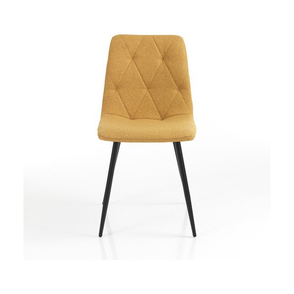 Scaune de dining galben-ocru 2 buc. Mesh – Tomasucci-image-4