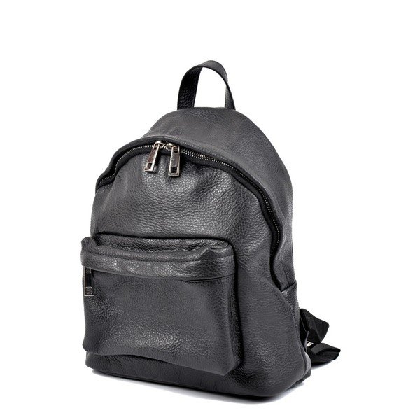 Rucsac din piele Roberta M Kravna, negru-image-4