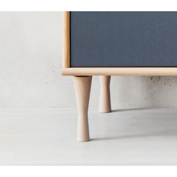 Comodă TV cu aspect de lemn de stejar Mistral 233, gri-image-4