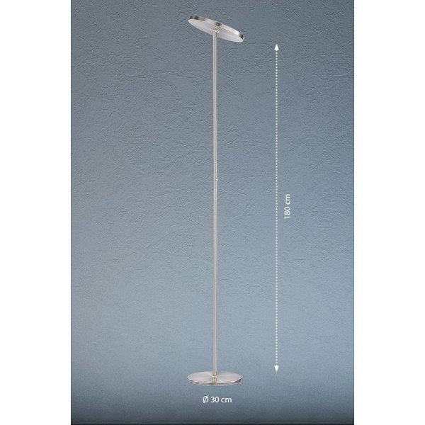 Lampadar argintiu LED (înălțime 180 cm) Fabi – Fischer & Honsel-image-1