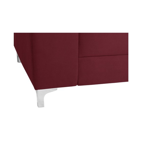 Canapea cu șezlong pe partea dreaptă Florenzzi Bossi, roșu-image-3