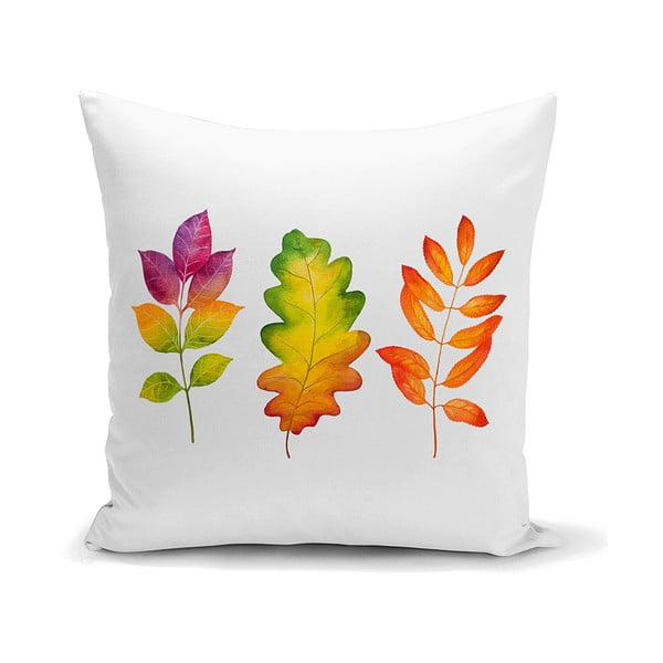 Față de pernă Minimalist Cushion Covers Colorful Leaves, 45 x 45 cm