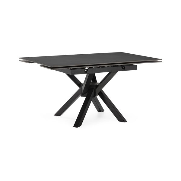 Masă de dining extensibilă cu blat din piatră cu blat suplimentar 90x150 cm Arlene – Marckeric-image-2