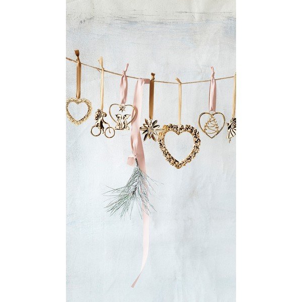 Decorațiune de Crăciun suspendată aurie Kähler Design-image-4