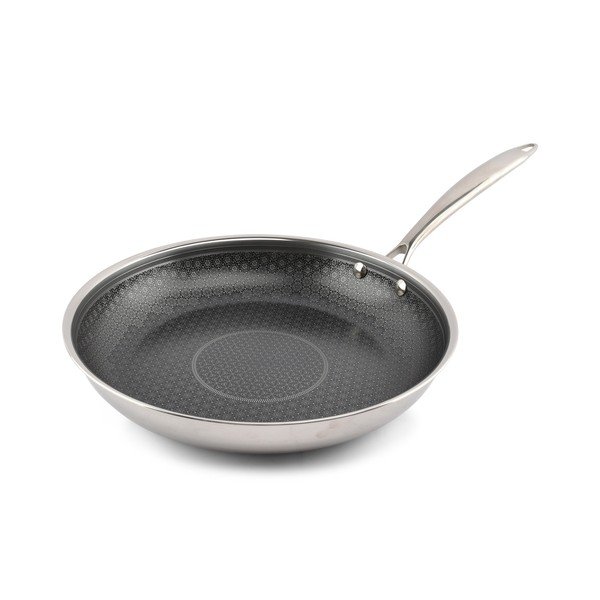 Tigaie cu suprafață antiaderentă din oțel inoxidabil ø 29,5 cm Fusion – BonBistro