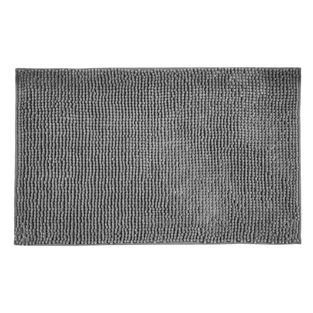 Covoraș de baie gri închis din material textil 50x80 cm Chenille – Allstar