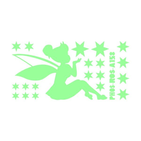 Autocolant fosforescent Ambiance Fairy And The Stars-image-2