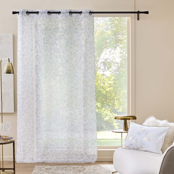 Perdea albă din voal 140x280 cm Duchesse – douceur d'intérieur-image-3