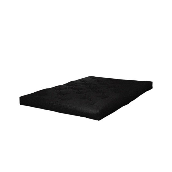 Saltea futon neagră mediu-fermă 140x200 cm Comfort Black – Karup Design