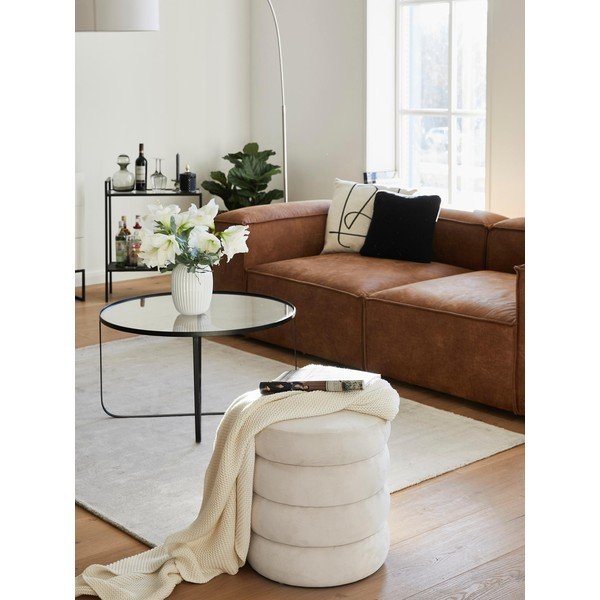 Taburet alb Alto - Westwing Collection-image-4