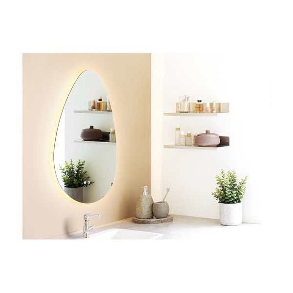 Raft argintiu din oțel 40 cm Nagoya – House Nordic-image-1