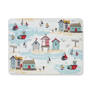 Set 4 suporturi farfurii din plută 21.5x29 cm Beside the Seaside - Cooksmart ®