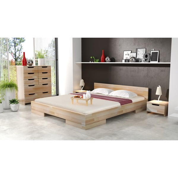 Noptieră din lemn de fag cu sertar SKANDICA Spectrum-image-4