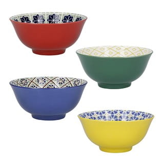 Set de 4 boluri din ceramică Kitchen Craft, ø 15 cm