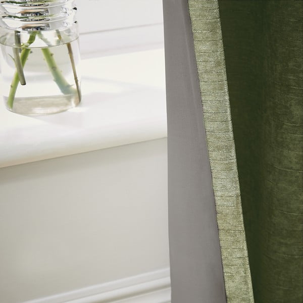 Draperii kaki termoizolante 2 buc. din janilie 117x183 cm Selene Luxury Chenille – Hyperion-image-2