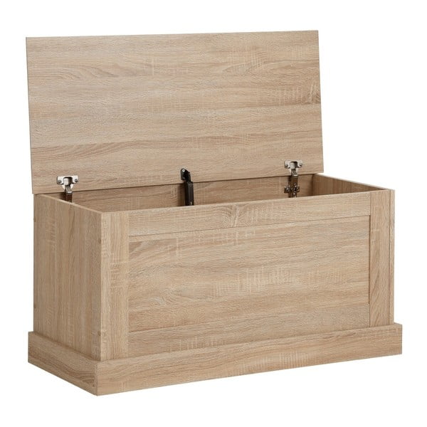 Ladă de dormitor cu model de stejar Støraa Bruce-image-3