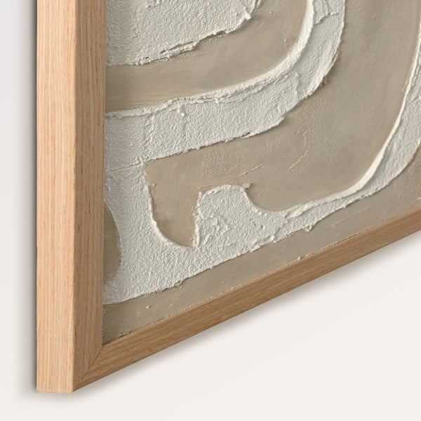 Tablou pictat manual 32,5x42,5 cm Raw organic – Malerifabrikken-image-2