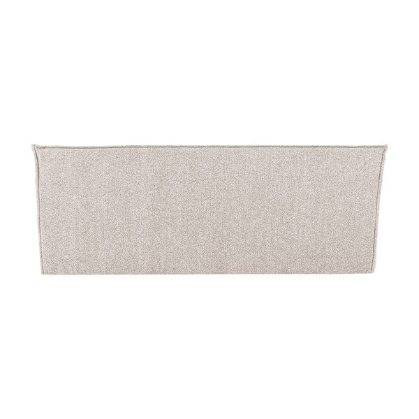Canapea bej cu tapițerie din țesătură bouclé 204 cm Cluster – vtwonen-image-3