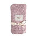 Pătură pentru copii roz din bambus 80x100 cm – Malomi Kids