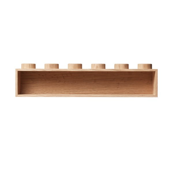 Raft de perete din lemn pentru copii LEGO® Wood-image-4