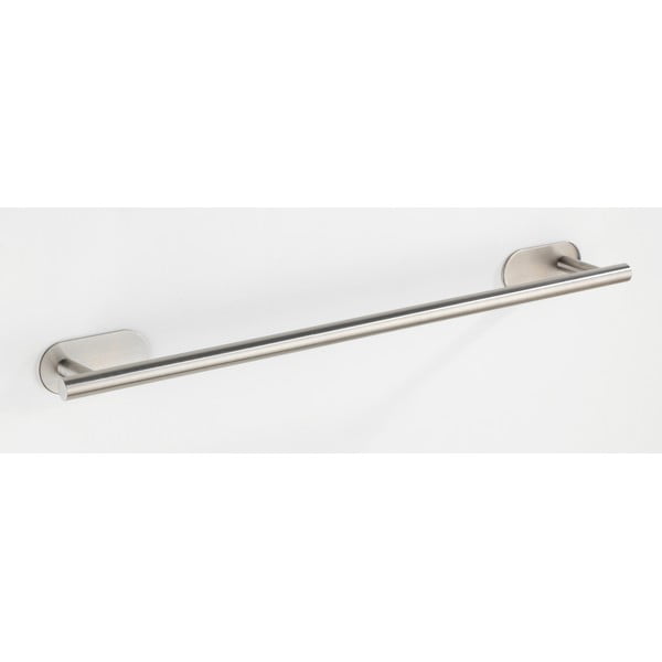 Suport pentru prosoape argintiu mat autoadeziv din oțel inoxidabil Orea Uno – Wenko-image-2