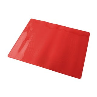 Folie de copt din silicon roșie 38 x 30 cm  Flexxibel Love - Dr. Oetker