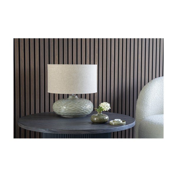 Măsuță de cafea maro închis rotundă cu aspect de lemn de plop ø 80 cm Boavista – House Nordic-image-4