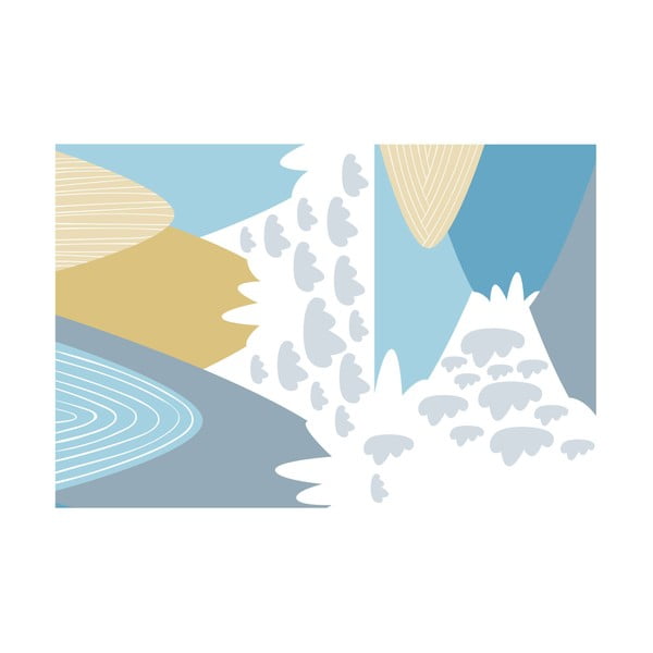 Autocolant Ambiance Scandinavian Giant Mountains Blanka-image-2