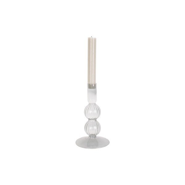Sfeșnic din sticlă PT LIVING Swirl Bubbles-image-3