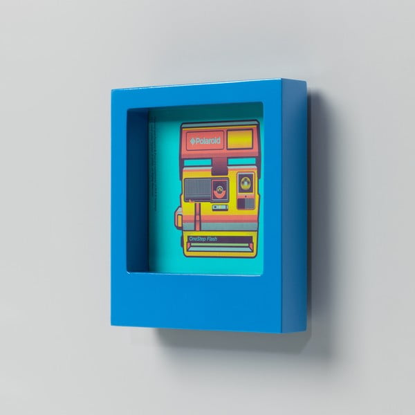 Ramă foto Polaroid, albastru-image-1