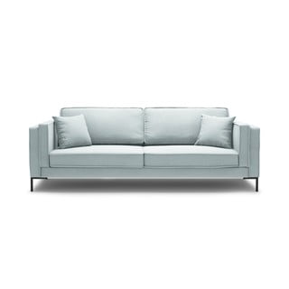 Canapea Milo Casa Attilio, 230 cm, albastru deschis
