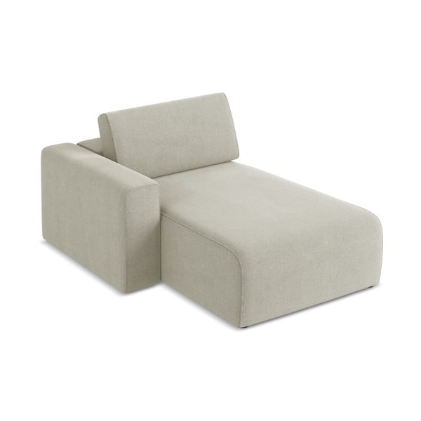 Modul pentru canapea modulară bej (cu colț pe partea stângă) Kalea – Makamii-image-3