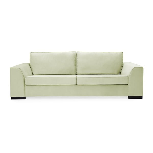 Canapea cu 3 locuri Vivonita Bronson, verde deschis