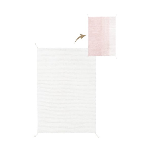 Covor roz deschis din bumbac 120x160 cm Gelato Pink – Lorena Canals-image-1