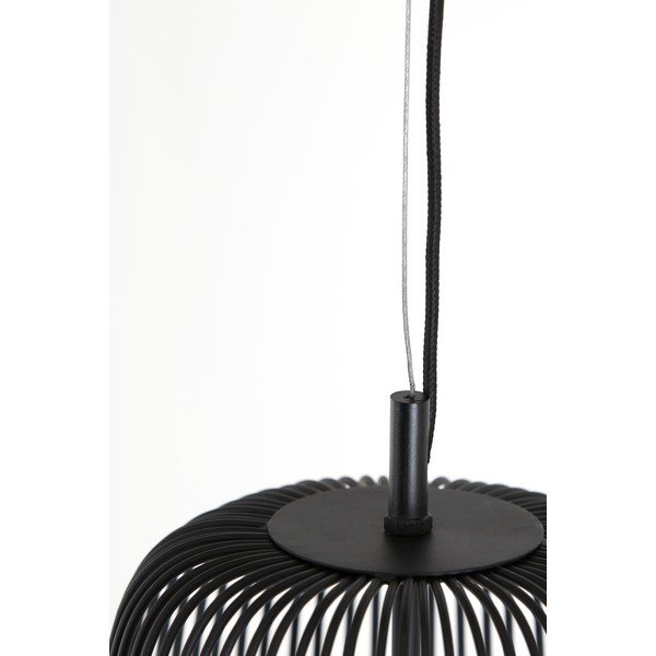 Lustră neagră ø 27 cm Rilanu – Light & Living-image-3