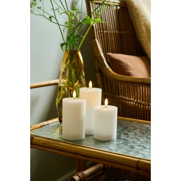 Decorațiuni luminoase albe 3 buc. Smilla – Sirius-image-1