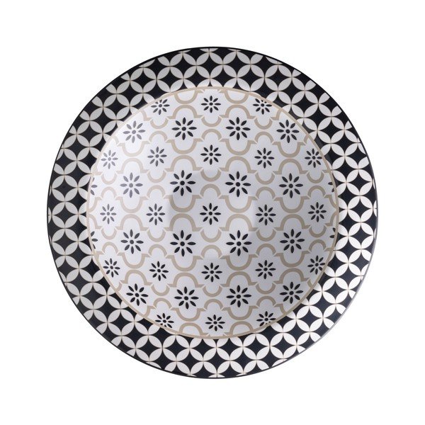 Farfurie adâncă din gresie ceramică Brandani Alhambra II., ø 40 cm