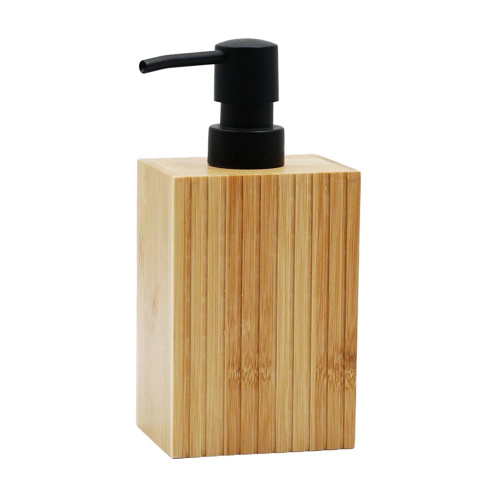Dozator de săpun lichid în culoare naturală din bambus Hanoi – douceur d'intérieur
