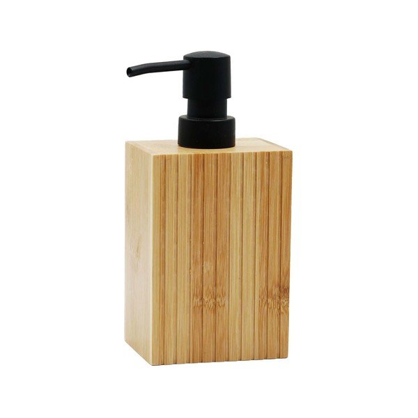 Dozator de săpun lichid în culoare naturală din bambus Hanoi – douceur d'intérieur