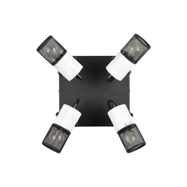 Spot negru-alb ø 9 cm Tosh – Trio-image-3