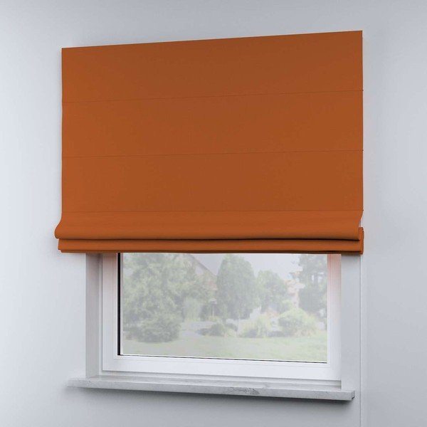 Jaluzea romană portocalie 170x100 cm Cotton Story - Yellow Tipi-image-1