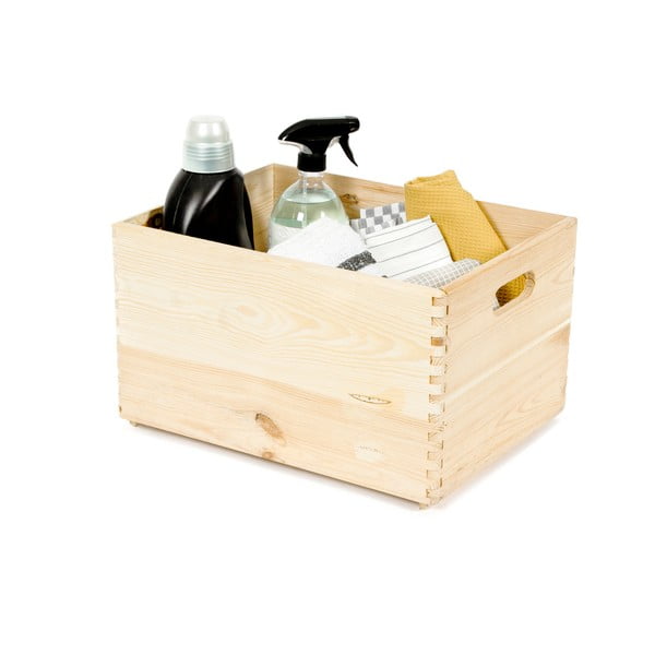 Cutie depozitare din lemn Compactor Custom, 40 x 30 x 23 cm-image-2